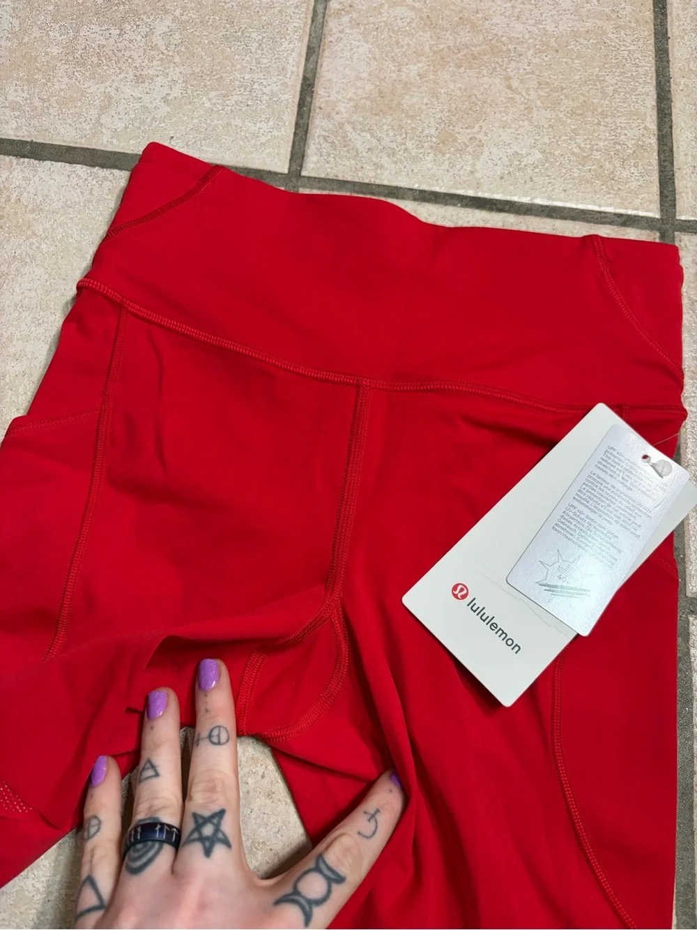 NWT Lululemon Fast and Free High-Rise Short 6